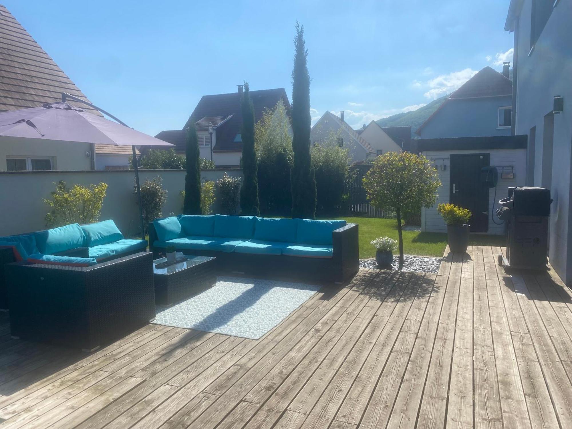 Maison D'Architecte Situee Sur La Route Des Vins Châtenois Exteriör bild